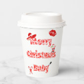 Merry Christmas Baby Pappbecher (Vorderseite)
