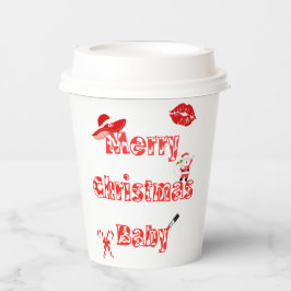 Merry Christmas Baby Pappbecher