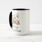 Merry Christmas Bear Mug for Family or Coworkers Tasse (Vorderseite Links)