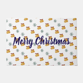 Merry Christmas Bell Doormat Fußmatte