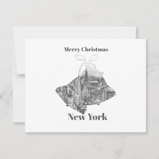 Merry Christmas Bell New York (Vorderseite)