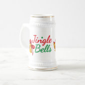 MERRY CHRISTMAS BIERGLAS (Vorderseite Links)