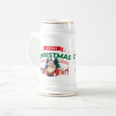 MERRY CHRISTMAS BIERGLAS (Vorderseite Links)