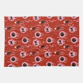 MERRY CHRISTMAS | Black Cat Christmas Geschirrtuch (Horizontal)