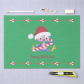 Merry Christmas BlueBird Candy Frame Seidenpapier (Handwerk)