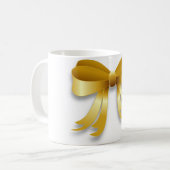"MERRY CHRISTMAS" BOW KAFFEETASSE (Vorderseite Links)