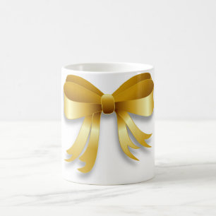 "MERRY CHRISTMAS" BOW KAFFEETASSE