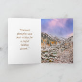 MERRY CHRISTMAS "Bright Light Tree" Karte (Innenseite)