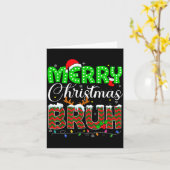Merry Christmas Bruh Boys Teens Kids Men Xmas Paja Karte (Gelbe Blume)