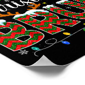 Merry Christmas Bruh Boys Teens Kids Men Xmas Paja Poster (Ecke)