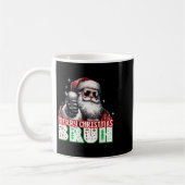 Merry Christmas Bruh Thumbs Up Chill Santa Claus F Kaffeetasse (Links)