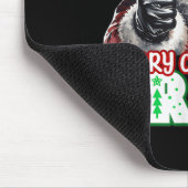 Merry Christmas Bruh Thumbs Up Chill Santa Claus F Mousepad (Ecke)