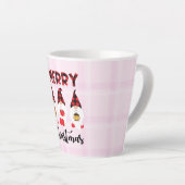Merry Christmas- Buffalo Pläd Gnomen Milchtasse (Rechte Ecke)