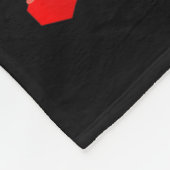 Merry Christmas Building Bricks Santa Elf Snowman  Fleecedecke (Ecke)