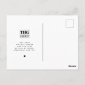 MERRY CHRISTMAS Business Company Postkarte (Rückseite)