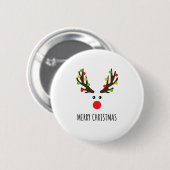 MERRY CHRISTMAS BUTTON (Vorne & Hinten)