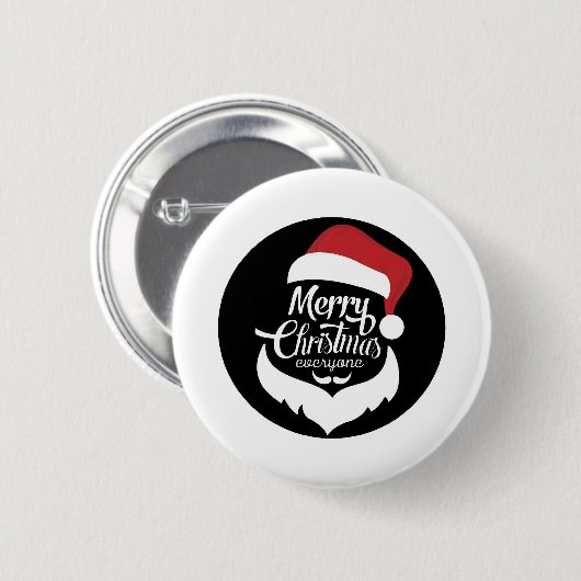 Merry Christmas Button (Vorne & Hinten)
