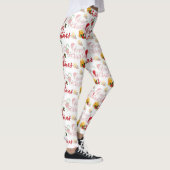 Merry Christmas Calligraphy Script Leggings (Rechts)