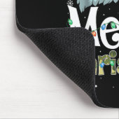 Merry Christmas Camouflage Santa Hat Xmas Family M Mousepad (Ecke)