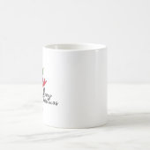 Merry Christmas Candy Cane Kaffeetasse (Mittel)
