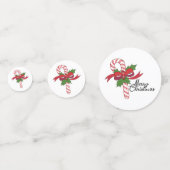 Merry Christmas Candy Cane Konfetti (Vorderseiten)