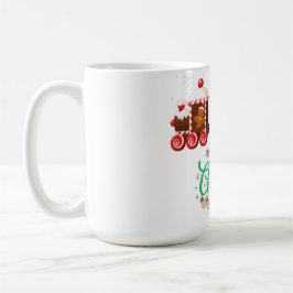 Merry Christmas Candy Train Kaffeetasse