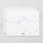 MERRY CHRISTMAS CARDS SIMPLE  FEIERTAGSKARTE (Rückseite)