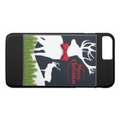 Merry Christmas Case-Mate iPhone Case (Rückseite (Horizontal))