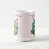 Merry Christmas Cat Kaffeetasse (Mittel)