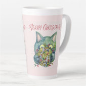  Merry Christmas Cat Milchtasse (Rechte Ecke)