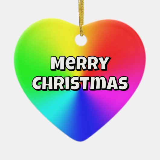 Merry Christmas (Change the Words) Ornament (Vorne)