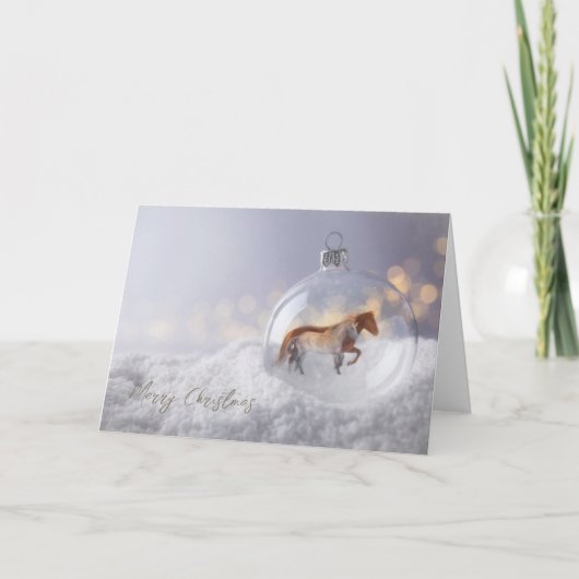 Merry Christmas Chante and Enapay Dankeskarte (Vorderseite)