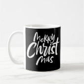 Merry CHRISTMAS Christ Christlicher religiöser Jes Kaffeetasse (Links)