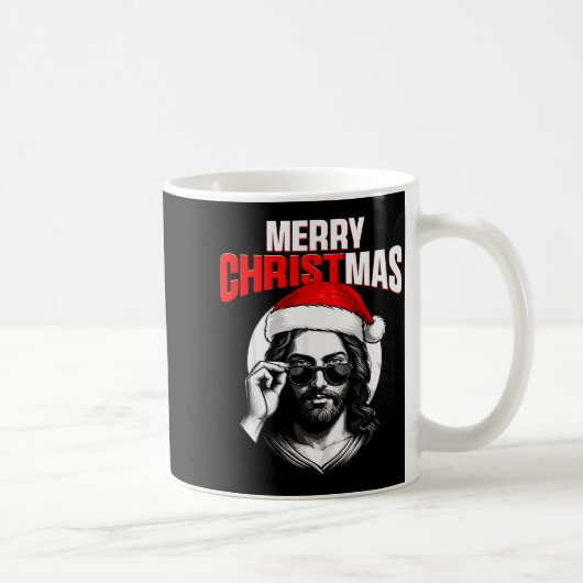 Merry Christmas Christian Jesus Pajamas Pjs Xmas M Kaffeetasse (Rechts)