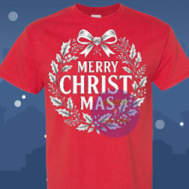 Merry CHRISTmas - Christian T-Shirt