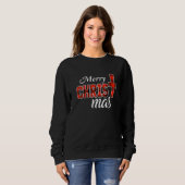 Merry Christmas  Christians  Buffalo Plaid Pajamas Sweatshirt (Vorne ganz)