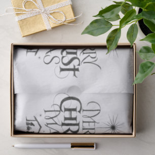 Merry CHRISTmas Christliche Kalligraphie Christ BI Seidenpapier