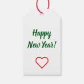 Merry Christmas, Christmas candy cane, Pixel Art  Geschenkanhänger (Rückseite)