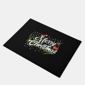 Merry Christmas - Christmas design Fußmatte (Schrägansicht)