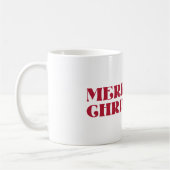 Merry Christmas - Christmas Kaffeetasse (Links)