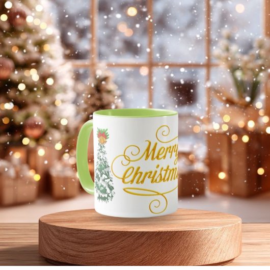    Merry Christmas, Christmas Mug, Holiday Mug, Xm Tasse