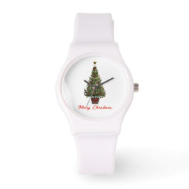 Merry Christmas. Christmas Tree Armbanduhr