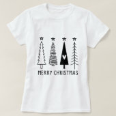 Merry Christmas,Christmas Tree, Funny Gift. T-Shirt (Design vorne)