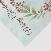 Merry Christmas Classic Cardinal  Seidenpapier (Ausschnitt)