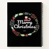 Merry christmas Classic Notizblock (Rückseite)