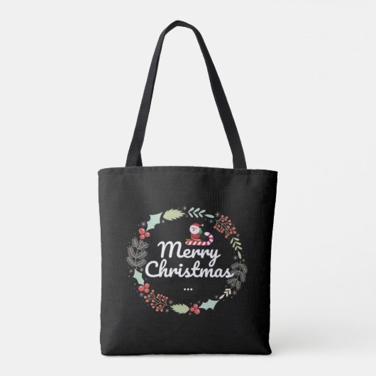 Merry christmas Classic Tasche (Rückseite)