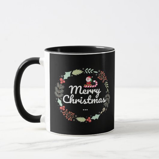 Merry christmas Classic Tasse (Links)
