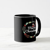 Merry christmas Classic Tasse (VorderseiteRechts)