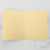 Merry Christmas Classical Unique Minimalist Plain Karte (Innenseite)