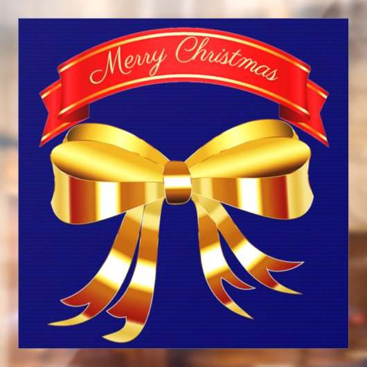 Merry Christmas Cling Fensteraufkleber (Blatt 2)